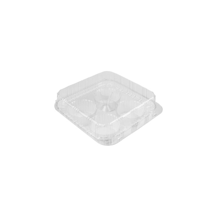 4 CAVITY HINGED CONTAINER main product photo