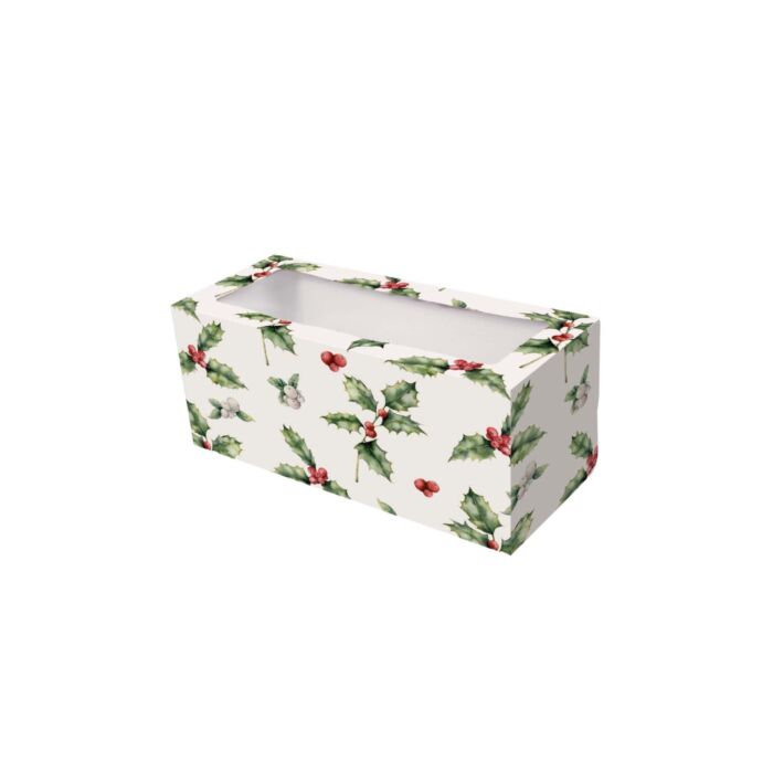 HOLLY YULE LOG BOX 12" main product photo