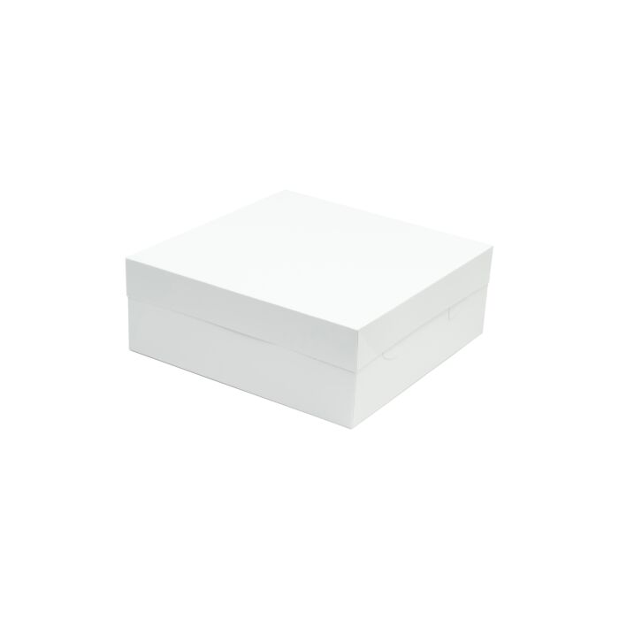 WHITE CAKE BOX & LID 16" main product photo