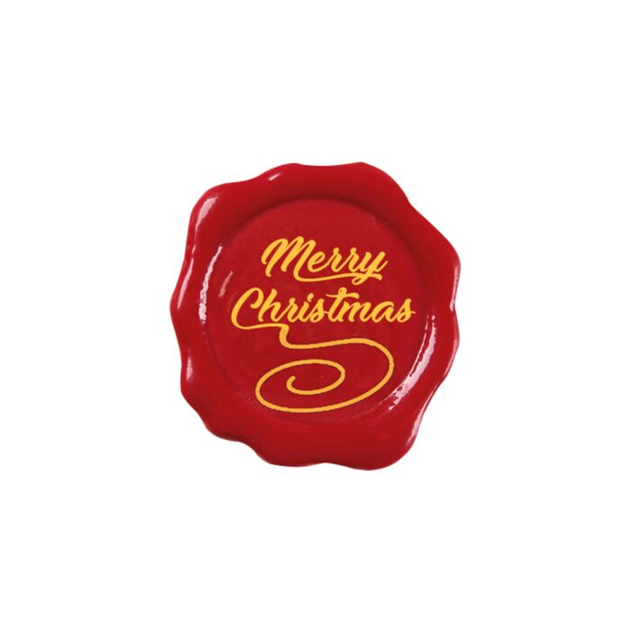 MERRY CHRISTMAS STAMP 3CM main product photo