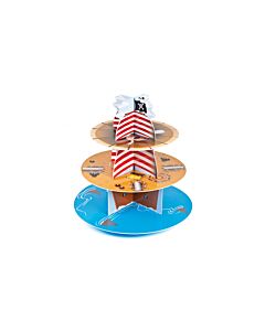 CUPCAKE STAND PIRATE SHIP