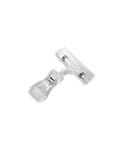 BULLDOG CLIP WITH CLEAR ROD CLAMP