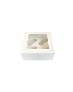 4 CAVITY BOX WHITE