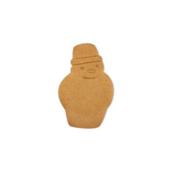 PLAIN GINGERBREAD SNOWMAN