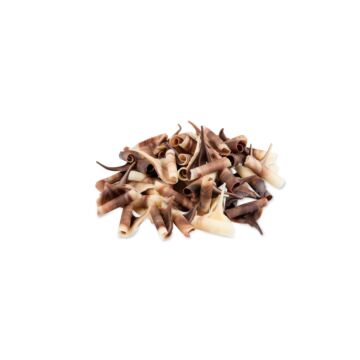 MEGA CHOCOLATE CURLS DARK & WHITE 28MM