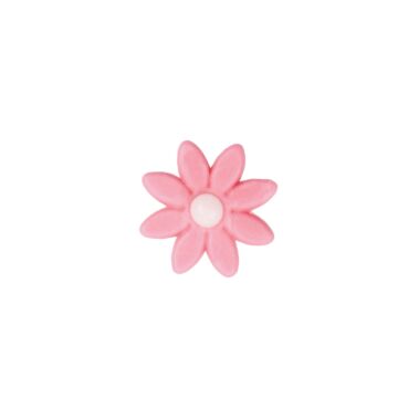 8 PETAL PINK SUGAR PIPINGS