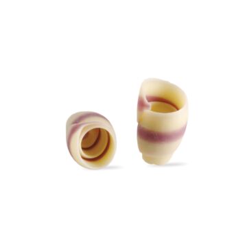 ROSE TWIRL WHITE & PURPLE