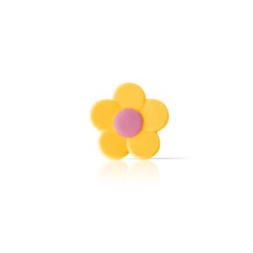 YELLOW BUTTERCUP CHOC DECORATION