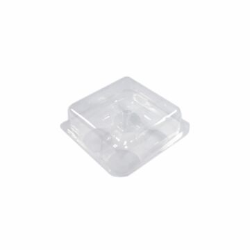 4 CAVITY HINGED CONTAINER