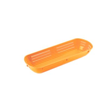 COUNTRY RECTANGLE DOUGH BASKET 35CM