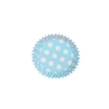CUPCAKE CASE POLKA BLUE