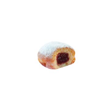 MINI RED FRUIT FILLED DONUT