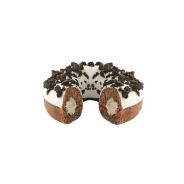 COOKIE CRUSH FILLED RING DONUT