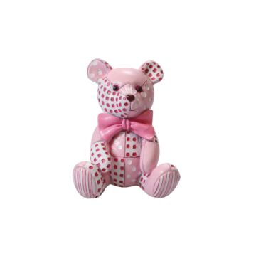 PINK TEDDY BEAR TOPPERS
