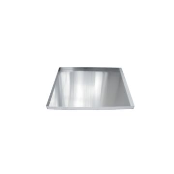 STAINLESS STEEL TRAY 4 SIDE 15X18