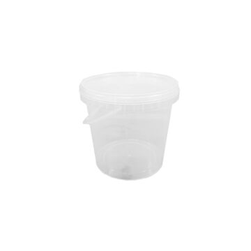 TAMPER EVIDENT TUB WITH LID