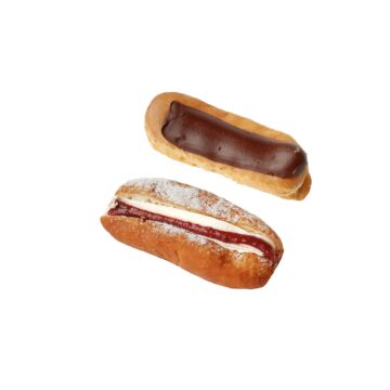 CREAM DONUT & CHOCOLATE ÉCLAIR MIXED BOX
