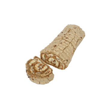 TOFFEE & PECAN ROULADE SLICED