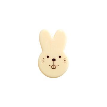 RABBIT WHITE CHOCOLATE PLAQUE