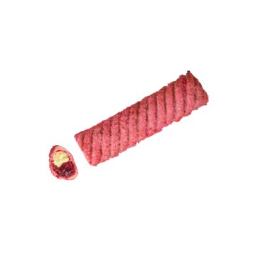 RASPBERRY AND VANILLA PUFF PASTRY STICK